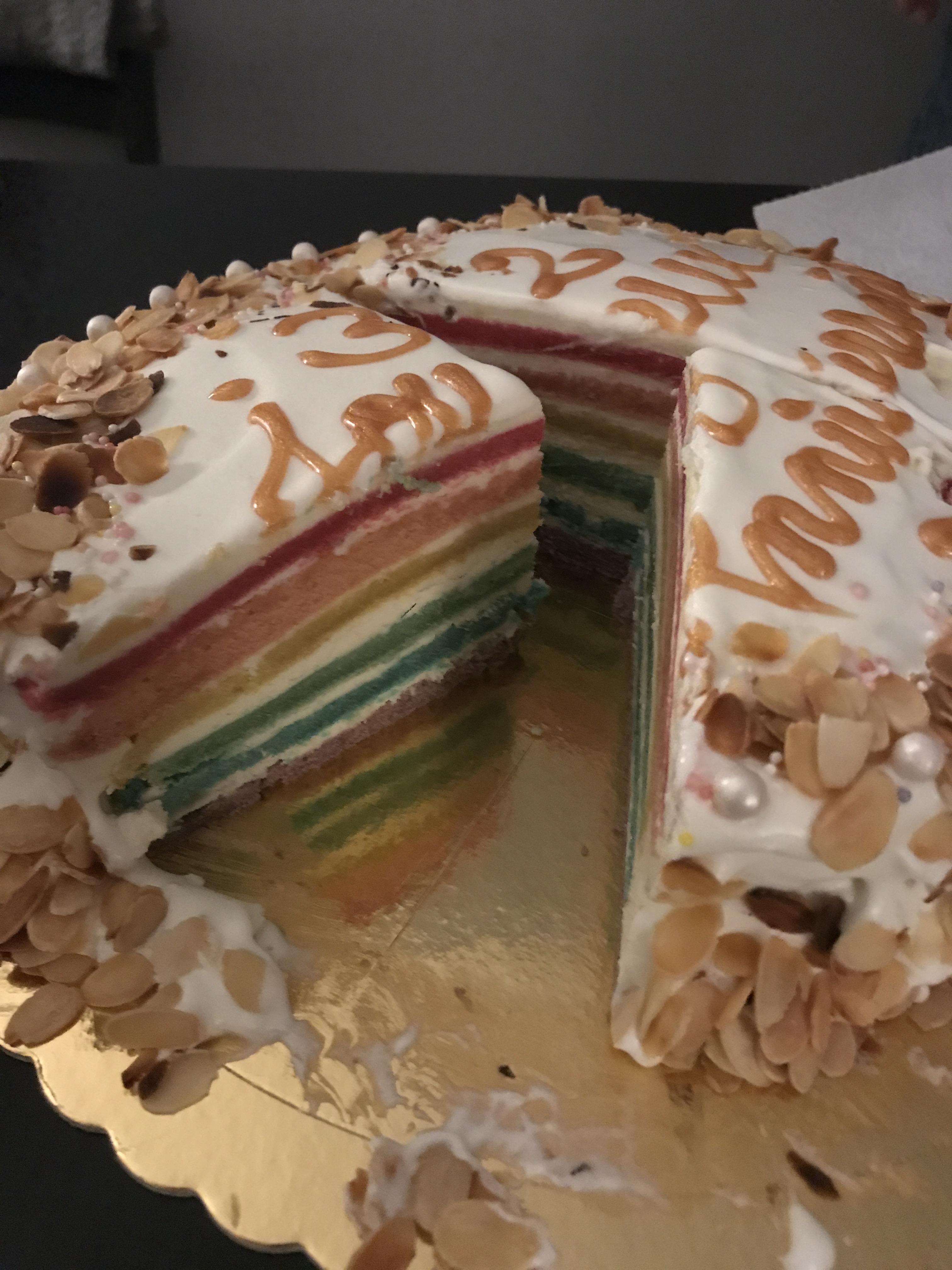 Rainbow Cake Herve Cuisine Recette Rainbow Cake Herve Cuisine Recette