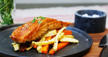 Recette de saumon facile laqué au miel