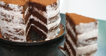 Recette du gâteau chocolat vegan à étage ou layer cake Recette gateau chocolat vegan