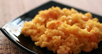 Risotto au safran et chorizo