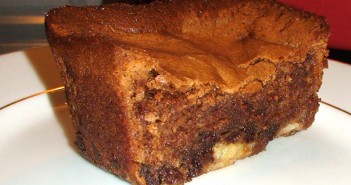 Cake fondant chocolat banane