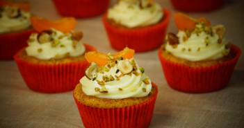 Cupcakes abricot et noisette
